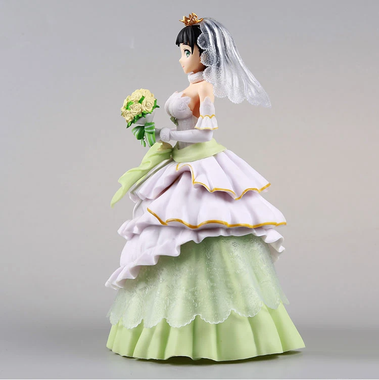 100% оригинальная Коллекционная Фигурка Banpresto EXQ-Свадебная сугуха из Sword Art Online: Code