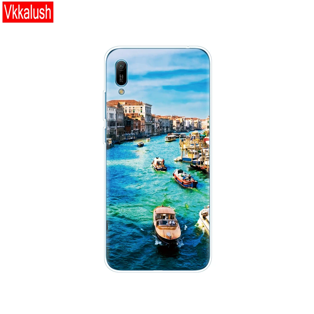 80033 Huawei Y6 чехол huawei Y6 чехол из силикона и ТПУ мягкий чехол для телефона для huawei Y6 MRD-LX1 MRD-LX1F Y 6 Pro Y6 премьер-Чехол - Цвет: 80033