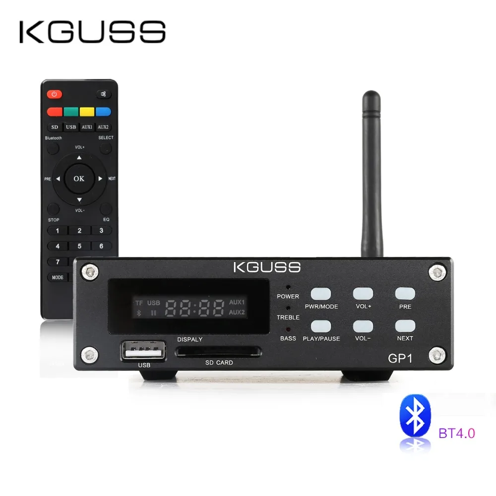 Цифровой усилитель KGUSS GP 1 2 audio HIFI Bluetooth|Усилители мощности| |