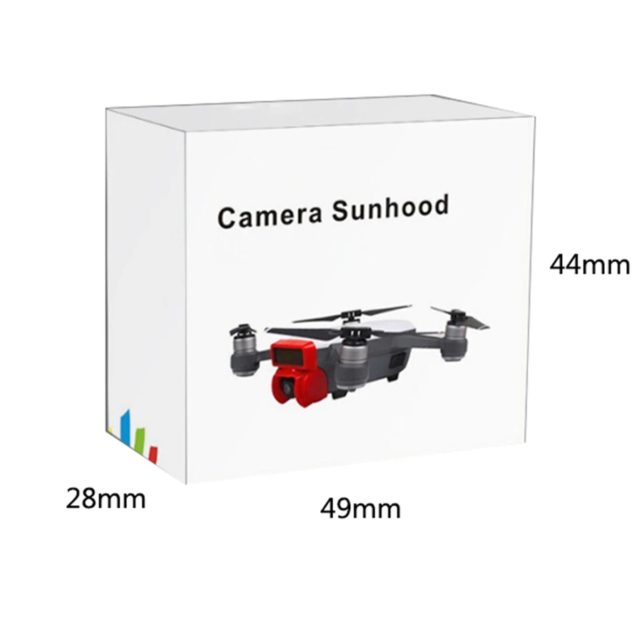 SunnyLife Объективы для фотоаппаратов sunhood для DJI Spark Gimbal протектор крышка объектива