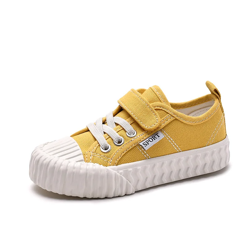 

2020 spring and autumn new low-top children's shoes breathable boys sports casual shoes biscuit running shoes girls canvas shoes