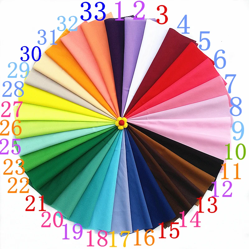 Однотонная ткань для скрапбукинга с толстыми четвертинами одеяло текстиля