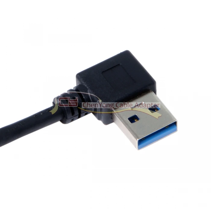 USB кабель для передачи данных жесткого диска 90 градусов 15 см|Компьютерные кабели