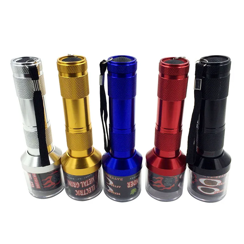 

Electrical Aluminum Grinder Crusher Tobacco Smoke Spice Herb Muller Machine Gift Herb Pipes Tobacco Grinder Smoking Accessories