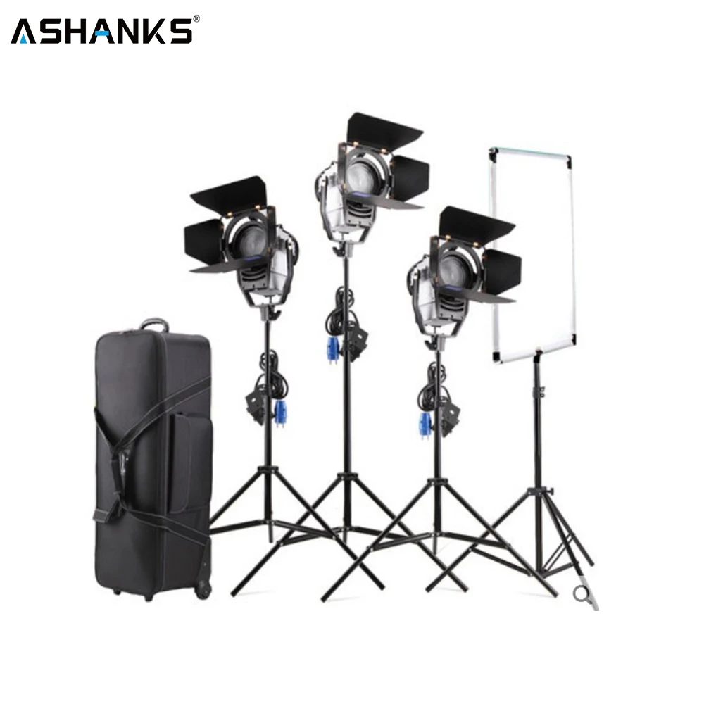 Диммер 3 шт. 100 Вт светодиодный студийный свет Френеля пятно 3200 5500 K + световая