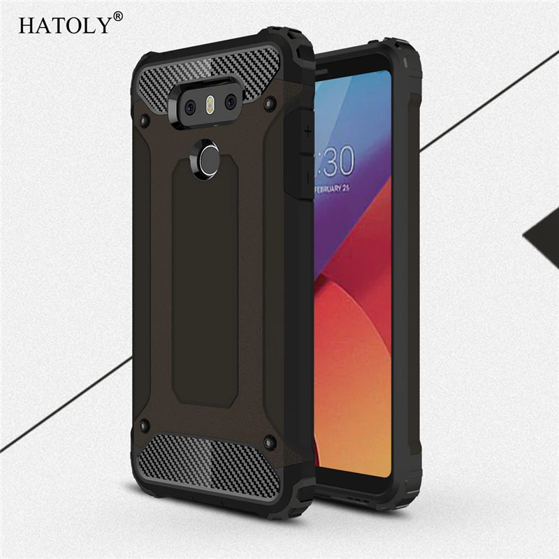 Чехол HATOLY для LG G6 сверхпрочный чехол тонкая Прочная резиновая прочная крышка