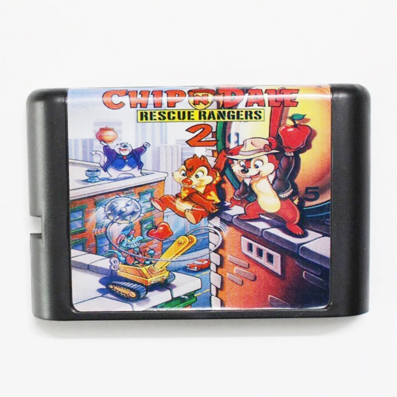 Чип N' ALE Rescue Rangers 2 16 бит MD карта памяти для sega Mega Drive 2 для sega Genesis Megadrive