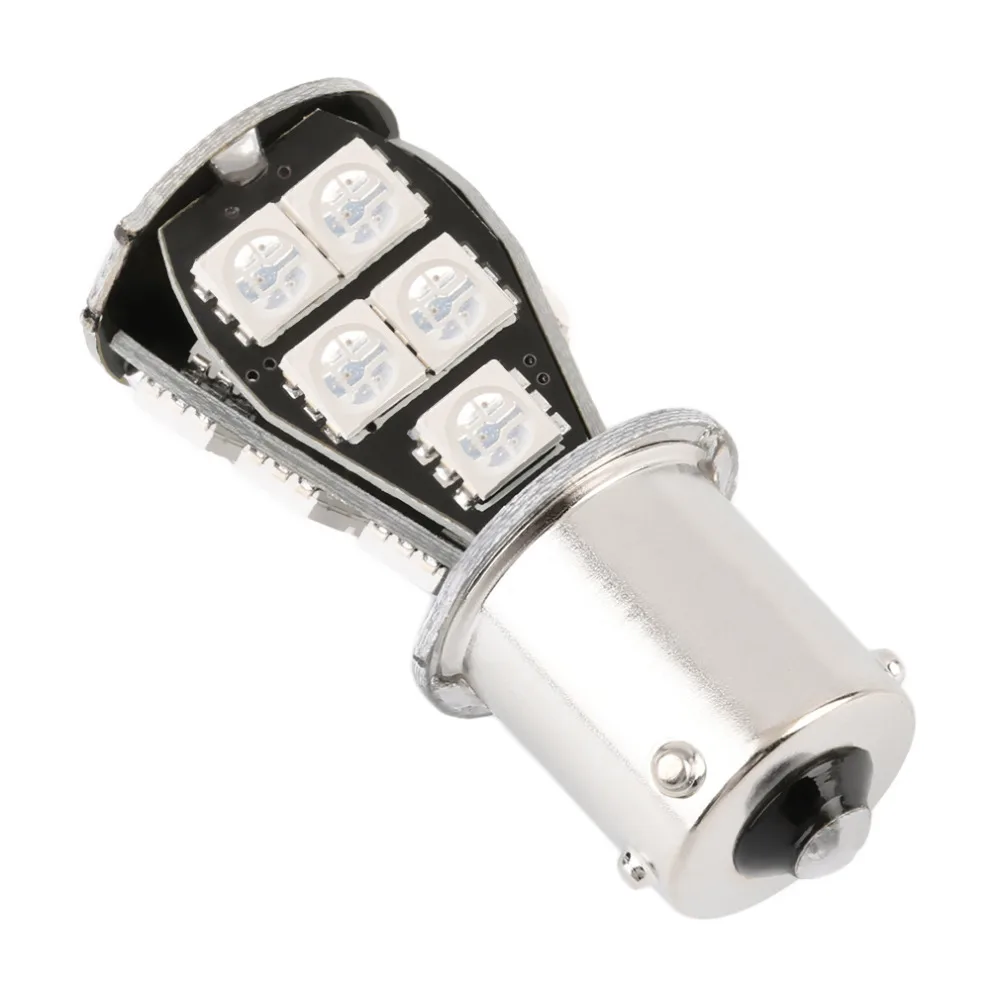 2 шт. 1156 BAY15S P21W 5050 SMD 18 LED Автомобильный указатель поворота Canbus без ошибок