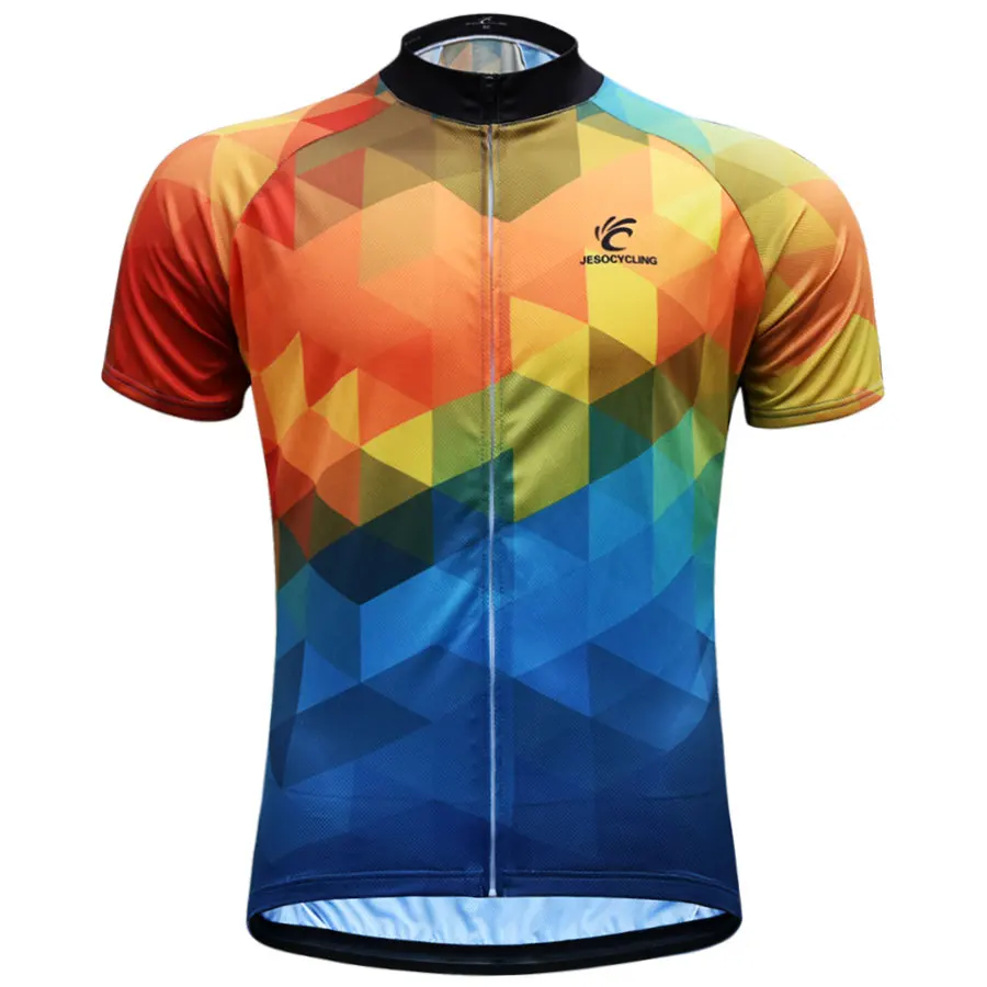 JS-089 JESOCYCLING велосипедная майка для мужчин MTB велосипед Джерси Топы Одежда для велоспорта Ropa Ciclismo короткий рукав Майо Ciclismo - Цвет: JS-089