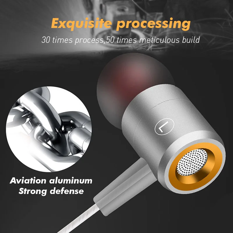 ANBES 3 5 мм проводные наушники HiFi стерео бас с микрофоном для iPhone xiaomi|headphones with