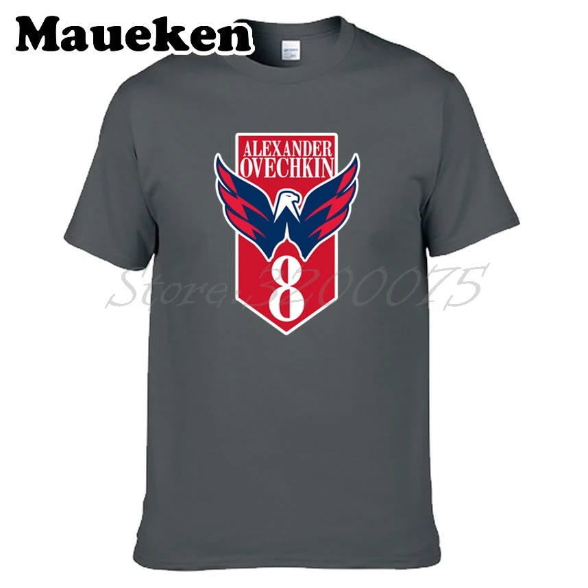 Мужская футболка с логотипом Россия 8 коротким рукавом мужская мода Капитан