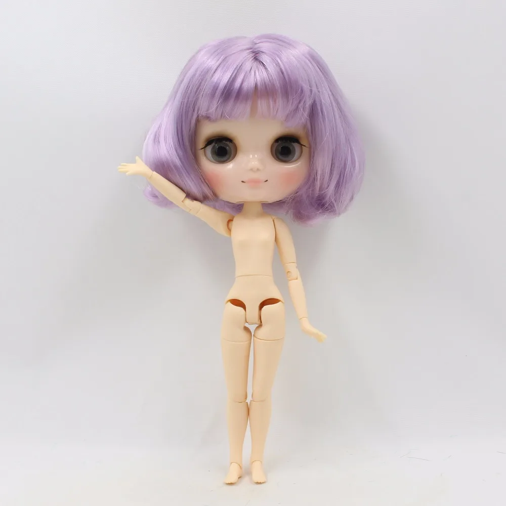 Кукла blyth Middie шарнирное тело фиолетовые волосы короткие 1/8 20 см BL2137/1049|Куклы| |