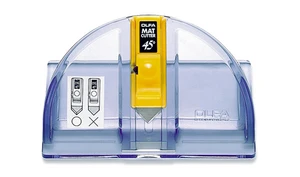 MADE IN JAPAN OLFA MC-45 with 2 blades Degree Oblique Mat Cutter OLFA MCB-1 5 blades