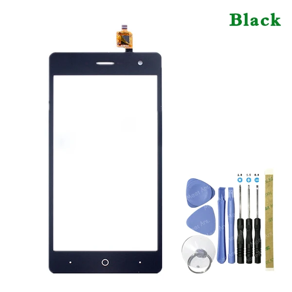 black With Tool Замена высокого качества 5," для zte Blade L7 A320 сенсорный экран дигитайзер сенсор внешняя стеклянная панель объектива - Цвет: black With Tool