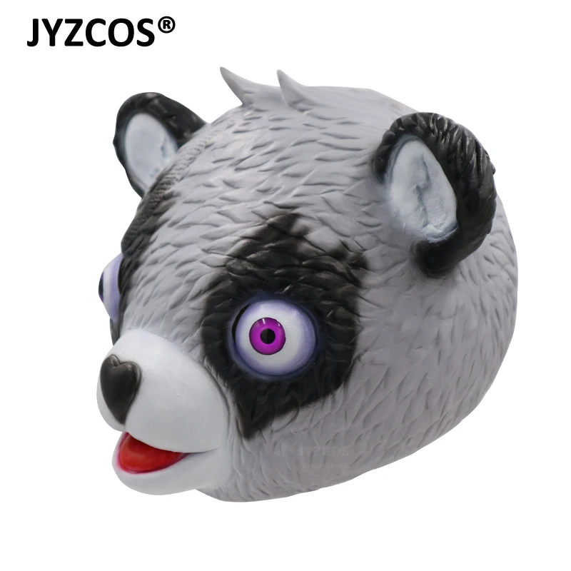 JYZCOS Kid Team Leader розовая маска медведь латексная шлем Funy Animal Косплей Хэллоуин