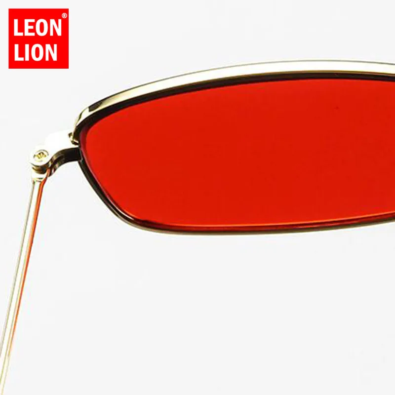 LeonLion, зеркальные уличные солнечные очки для женщин/мужчин, фирменный дизайн, винтажные очки для девушек, для вождения, UV400, Oculos De Sol Gafas