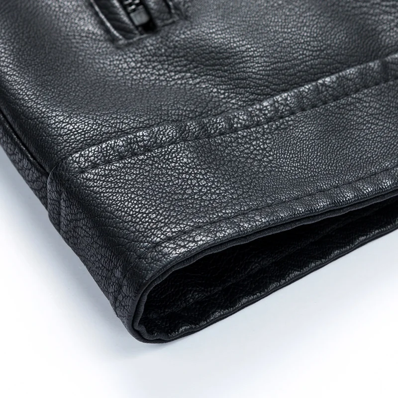 EICHOS мужские кожаные куртки бомберы модная синяя красная мотоциклетная куртка