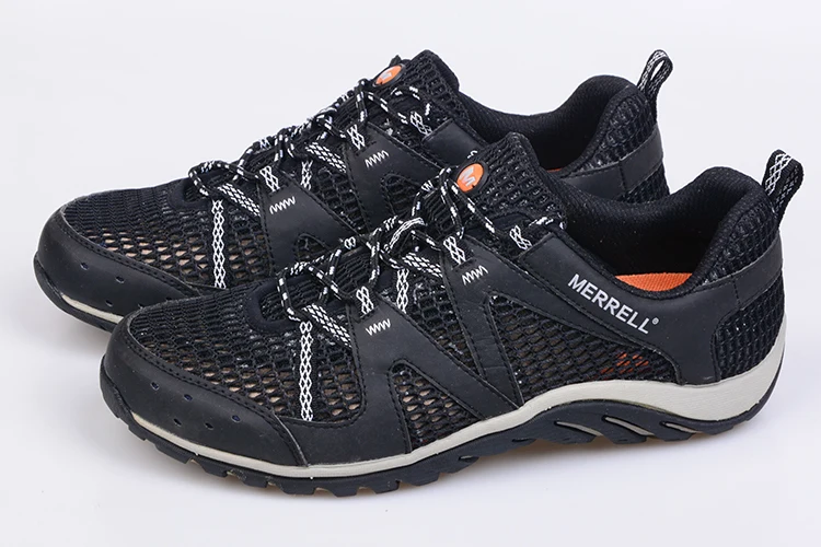 Мужские кроссовки для активного отдыха Merrell сетчатые быстросохнущие | Спорт и