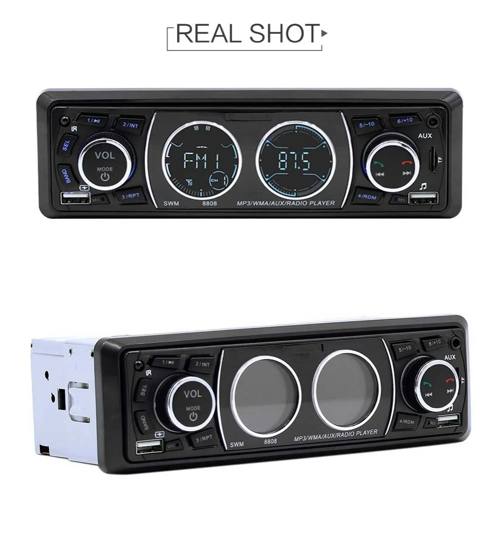 Радио 1 Din Oto Teypleri, Автомобильный MP3-плеер, Авторадио, Bluetooth, fm-радио, автомобильное аудио, телефон, зарядка, стерео, AUX, авто радио, USB, TF