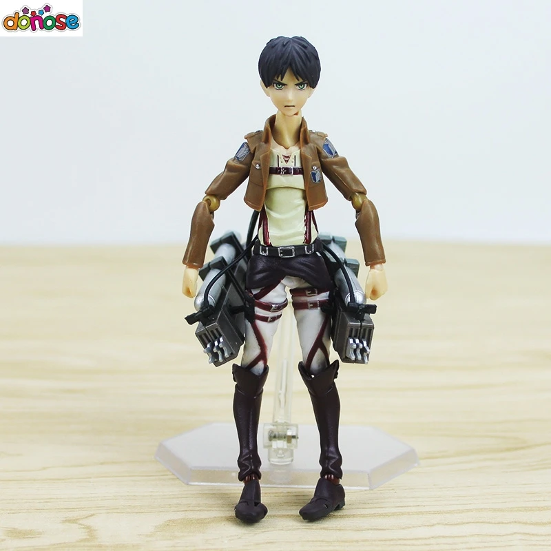 Аниме атака на Титанов Levi Ackerman Figma 213 сильнейший солдат из ПВХ экшн фигурка