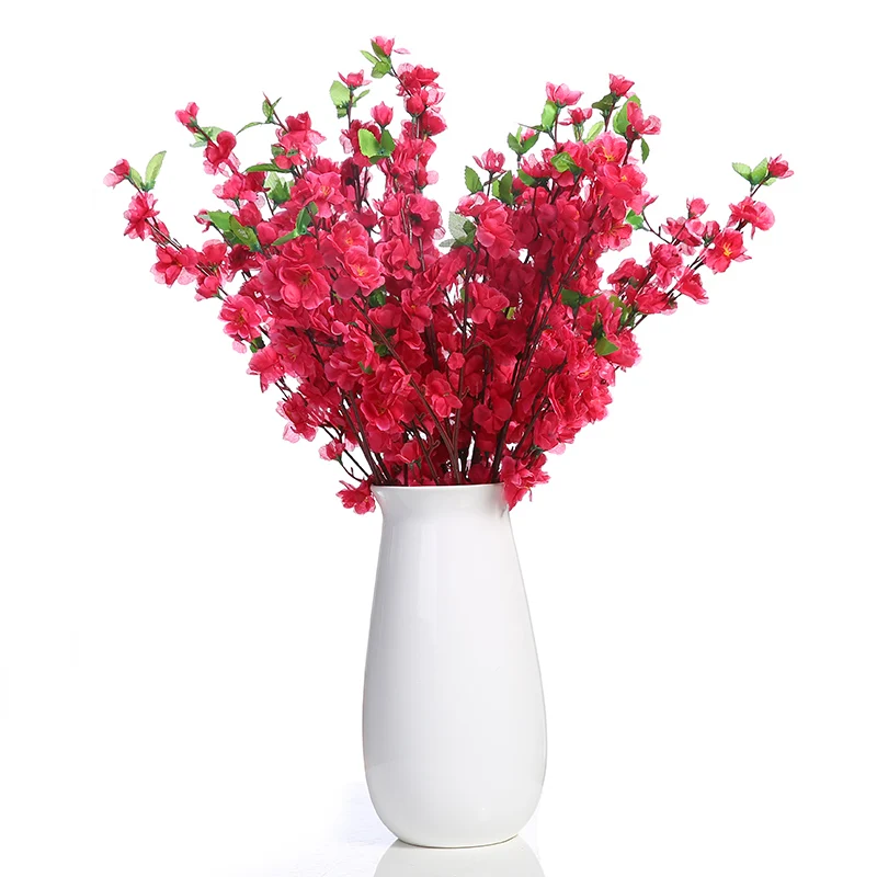 Luyue Flor de flores цветы искусственный персиковый цветок для украшения дома свадебные украшения цветы