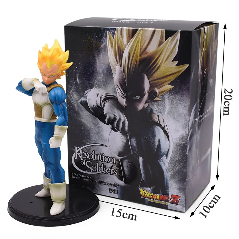 11-23 см Dragon Ball Z Super Goku Son Gohan Broly Vegeta Cell Frieza Buu Broli trunks лопуха ПВХ Фигурки коллекционные игрушки