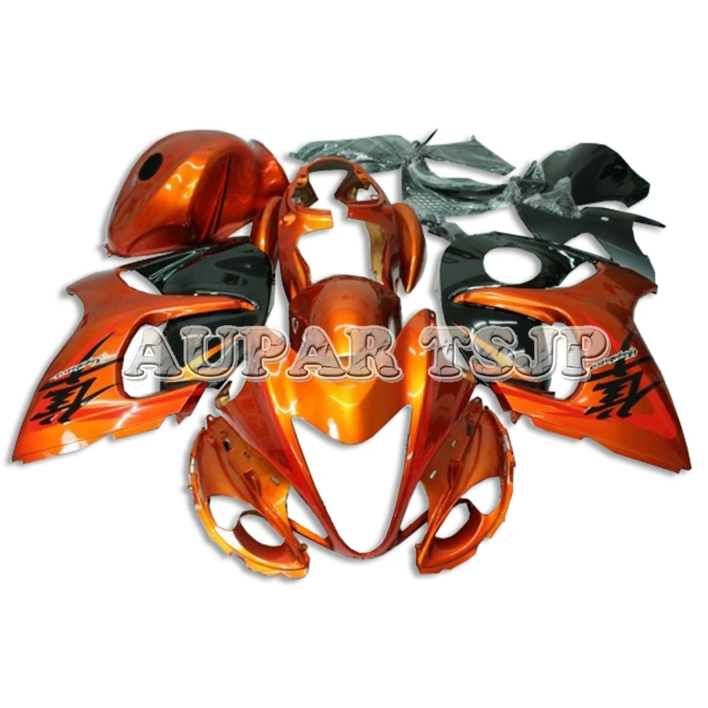 

Injection Orange Black Lowers Sportbike Cowling For Suzuki GSXR1300 Hayabusa Generation TWO 2008 09 10 11 12 13 14 15 16 Fairing