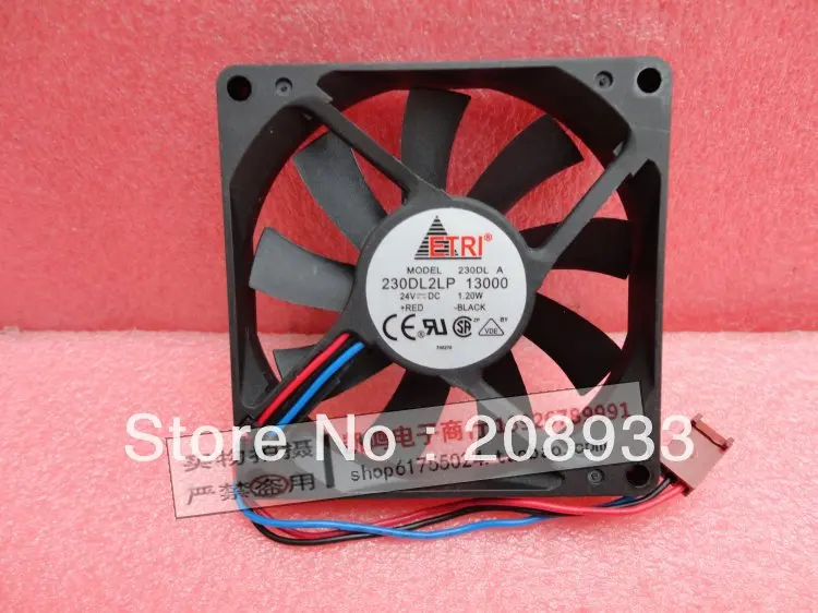 Etri 230DL в 230DL2LP 13000 8 см 8015 24 В 1.20 Вт инвертор вентилятор + охлаждения|fan series|fan rotorfan ball |