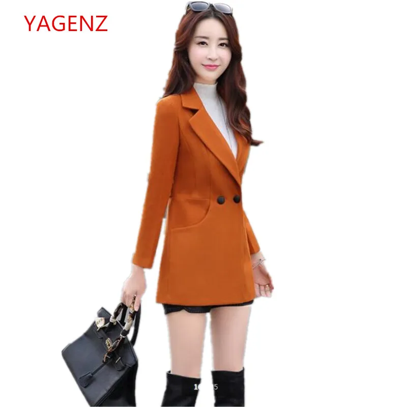 

NEW Students coat Women suit coat Imitation of cashmere Fashion Autumn jacket Large size Young women Woolen cloth coat BN2941