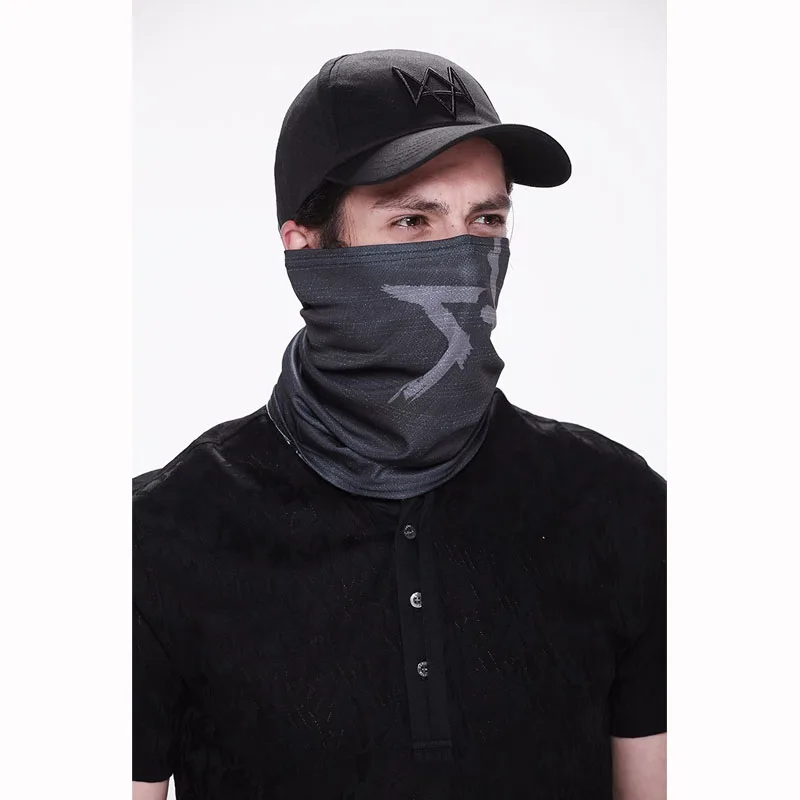 Часы маски собак Косплэй Для мужчин Aiden маска для лица Watch Dogs 2 шеи игры COS