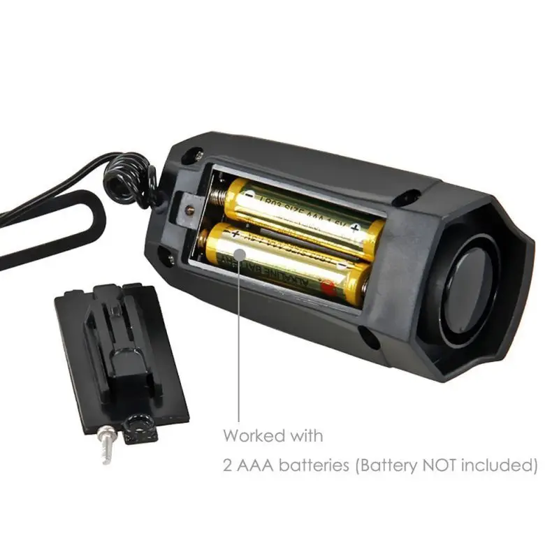 Звонок для велосипеда ABS Plastic Bicycle Bell Cycling Horns Electronic Bike Handlebar Ring Strong Loud Air Alarm Horn Safety on.