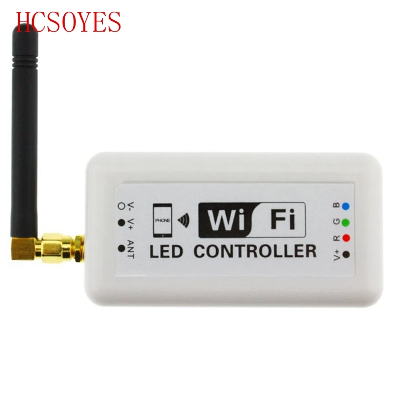 Wifi370 WIFI контроллер диммер RGB Светодиодная лента умный iPhone Android/IOS система 2835 3528 5050LED