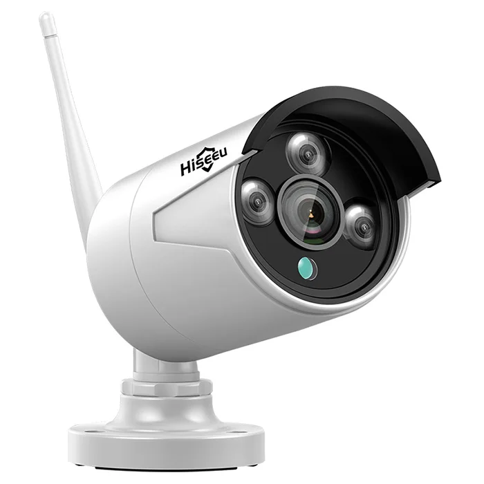 Hiseeu Wifi система камер домашней безопасности 4CH 1080P CCTV NVR комплект 2 шт 960 P/1080 P