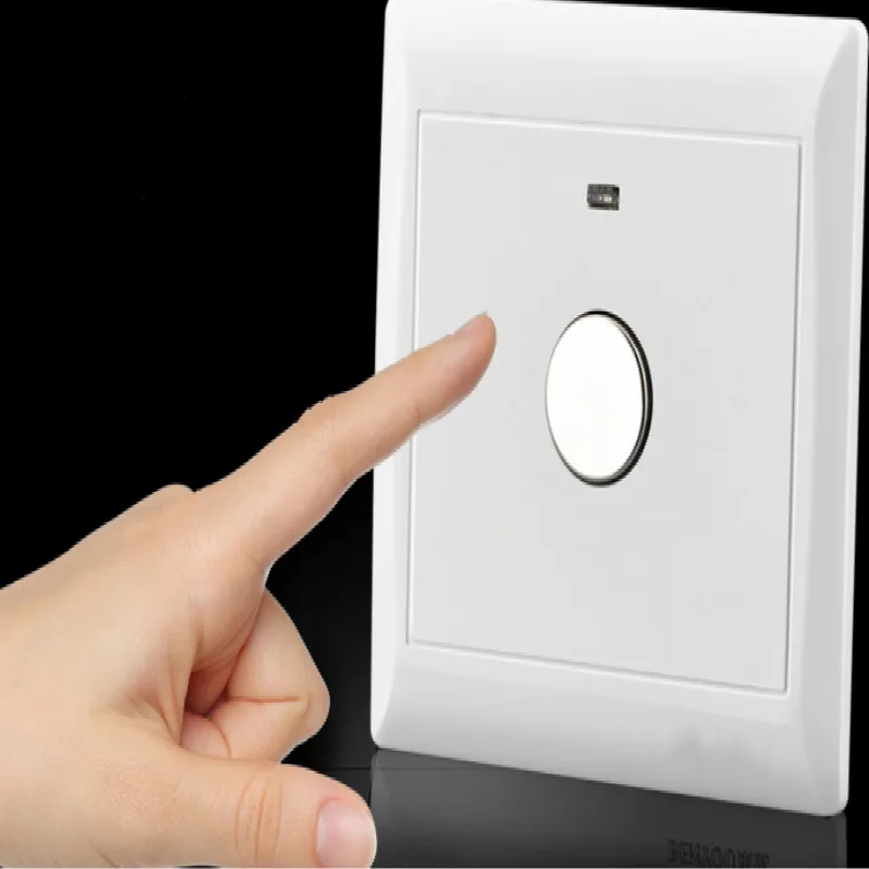 

universal 86type 86*86MM touch switch 220v touch light switch on off switch Time delay Power outages free shipping