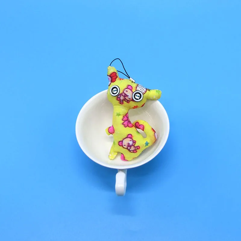 1 шт. 8 см миниатюрная плюшевая игрушка Маленькая подвеска животное мягкая кукла