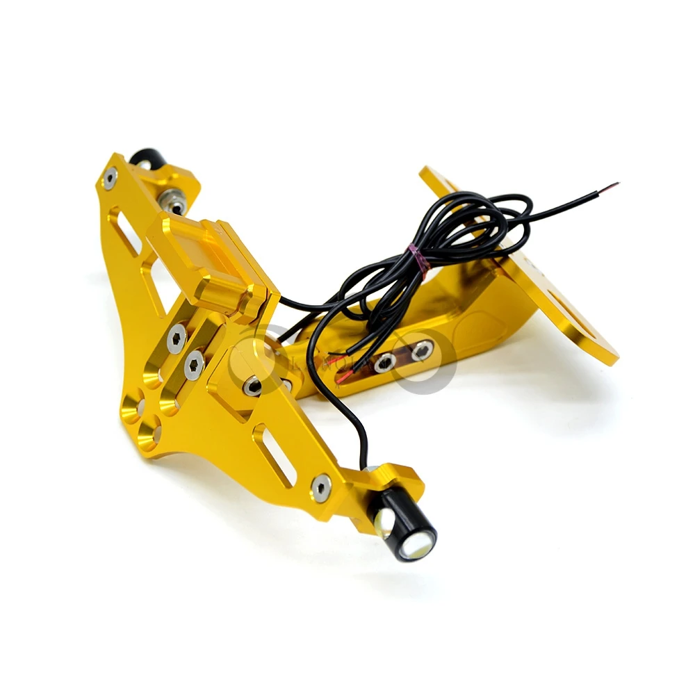 Мотоцикл номерной знак кронштейн номерных знаков индикаторы номер для honda CBR 1000 RR