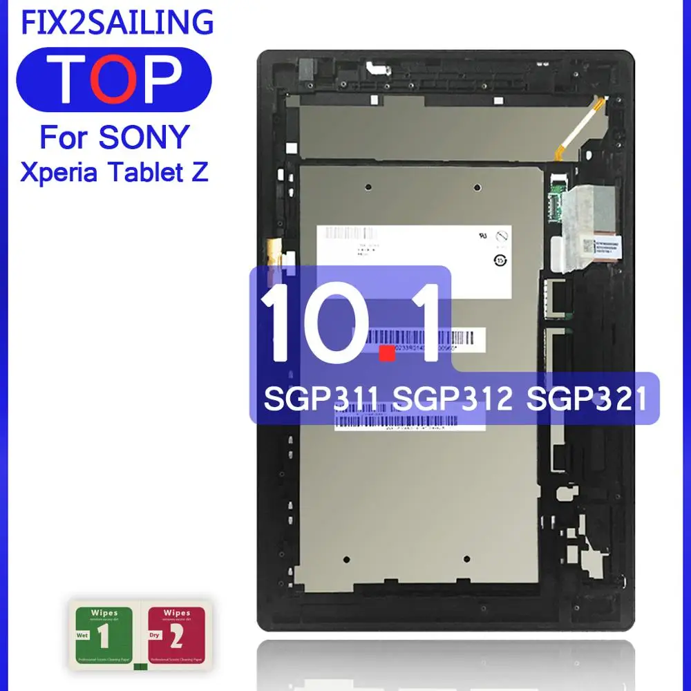 ЖК-дисплей с дигитайзером на сенсорной панели для Sony Xperia Tablet Z 10 1 SGP311 SGP312 SGP321 |