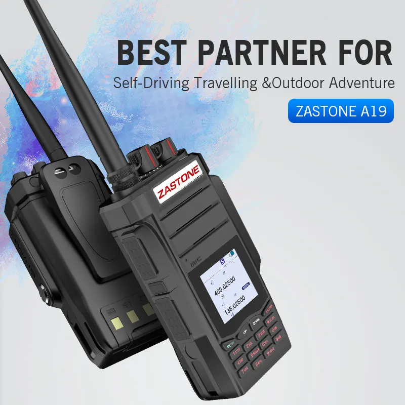 Zastone A19 10w двухсторонняя рация 136 174/400 480mhz UHF VHF Ham портативная 5 10km 2800mah|Рации| |