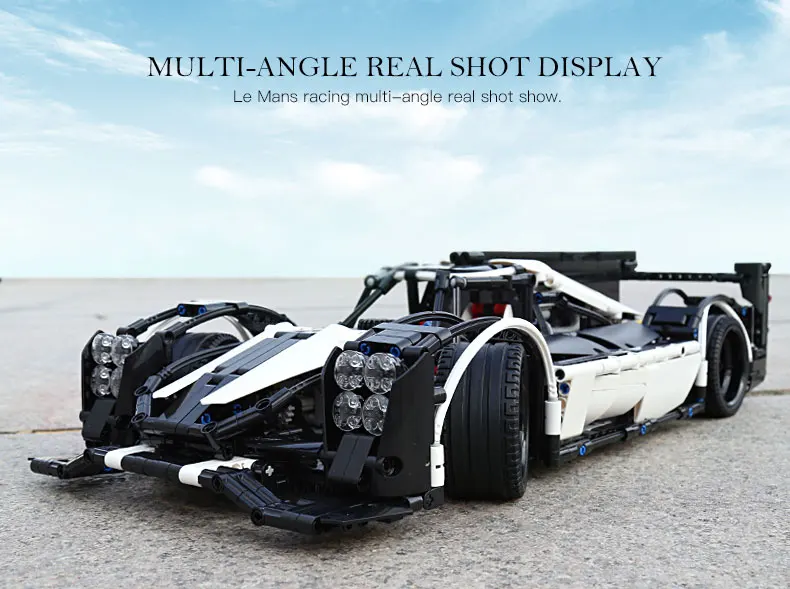 23018 Technic Car The MOC 5530 Гибридный супер скоростной автомобиль совместим с детскими игрушками строительные блоки кирпичи игрушки для детей Подарки