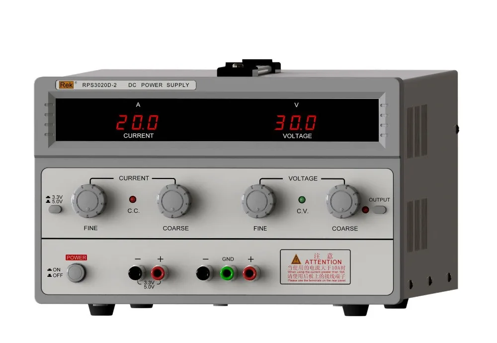 RPS3020D-2 цифровая Регулируемая мощность постоянного тока 30 В/20А источник питания