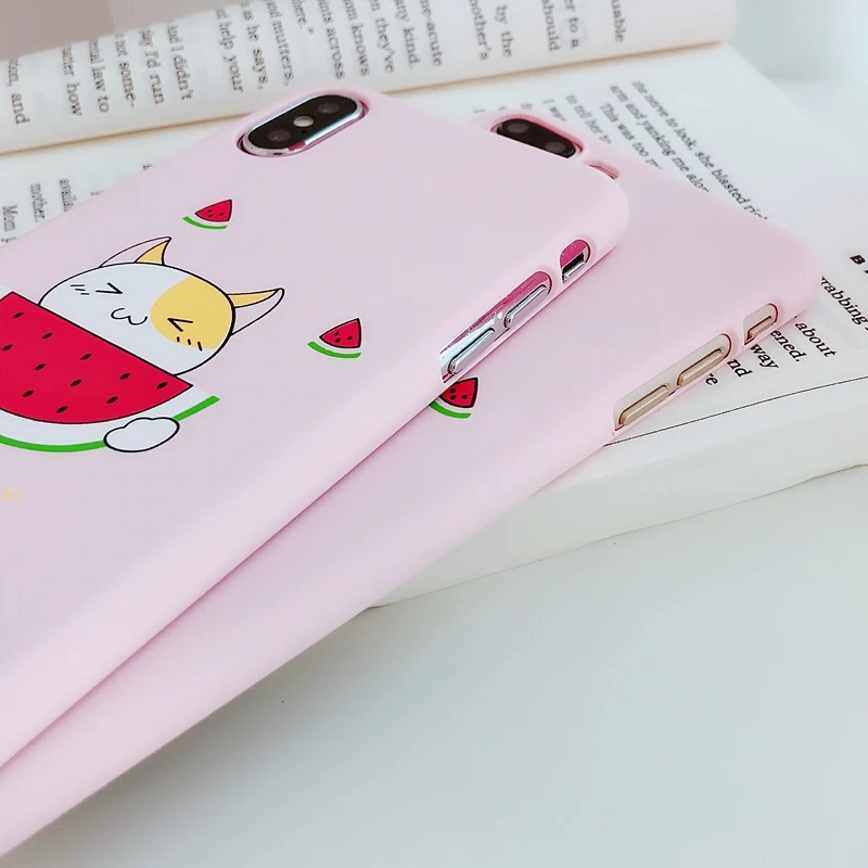 Чехол для iPhone X милый чехол с изображением кота телефона 10 6 6S 7 8 Plus Женский в