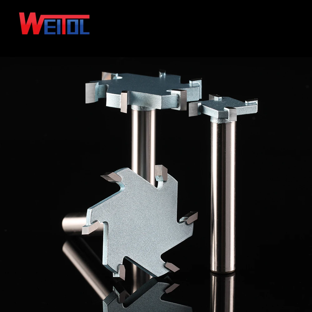 Weitol 1 шт. 1/2 дюйма 6T деревообрабатывающий фрезерный станок вольфрамовый Карбид