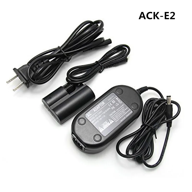ACK E2 AC Мощность зарядное устройство + DR 400 Переходник постоянного тока BP511 BP 511