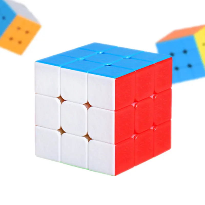 Магнитный магический куб Mr.M 3x3x3 без наклеек 3x3 скоростной головоломка