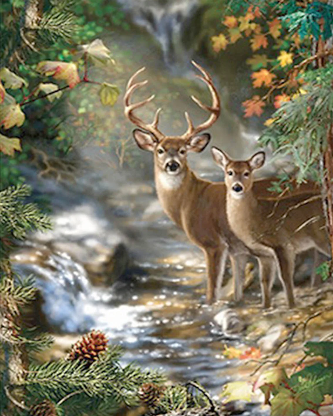 40X50 см (16 &quotX 20&quot) Riverside путь пейзаж полный дрель положить вышивка Diy Вышивка с