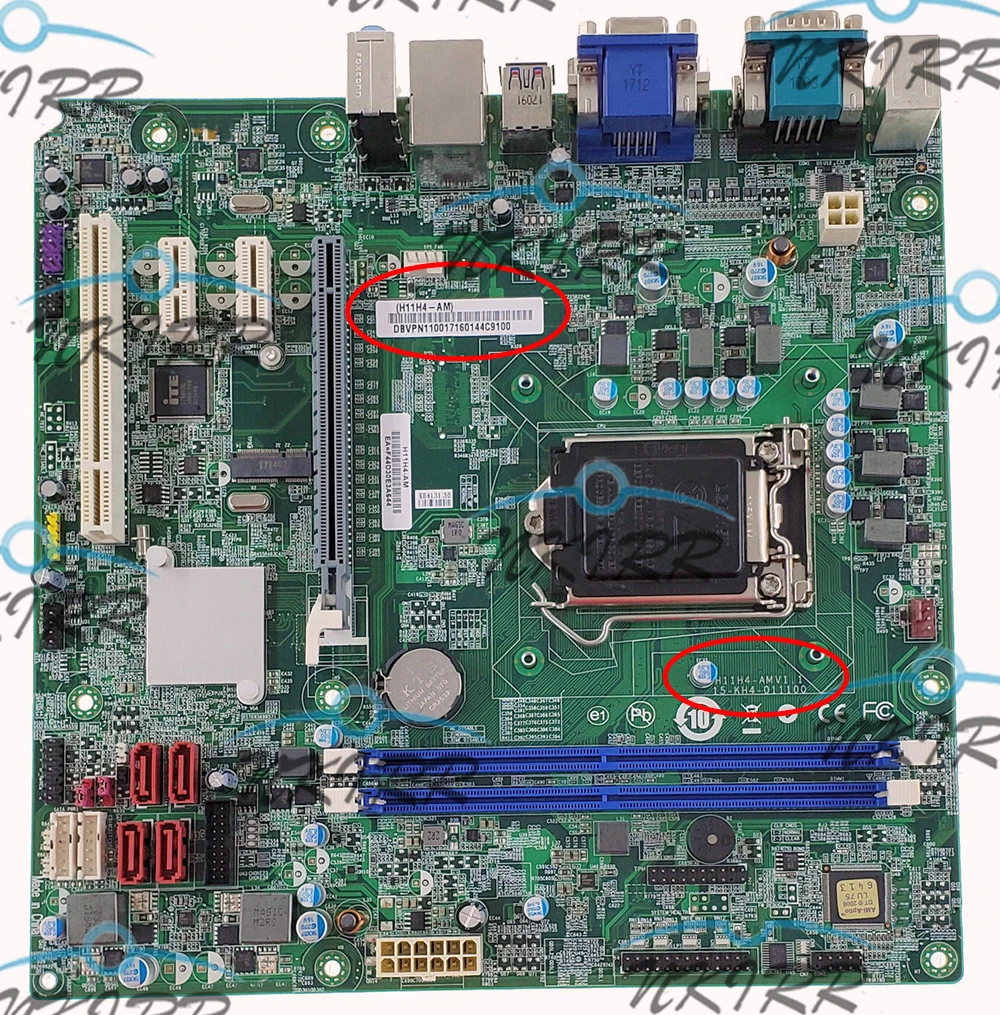 H11H4-AM V1.1 15-KH4-011100 DBVPN11001 DB.VPN11.001 LGA1151 H110 DDR4 DVI VGA HDMI материнская плата для Acer Veriton VM2640G DT |