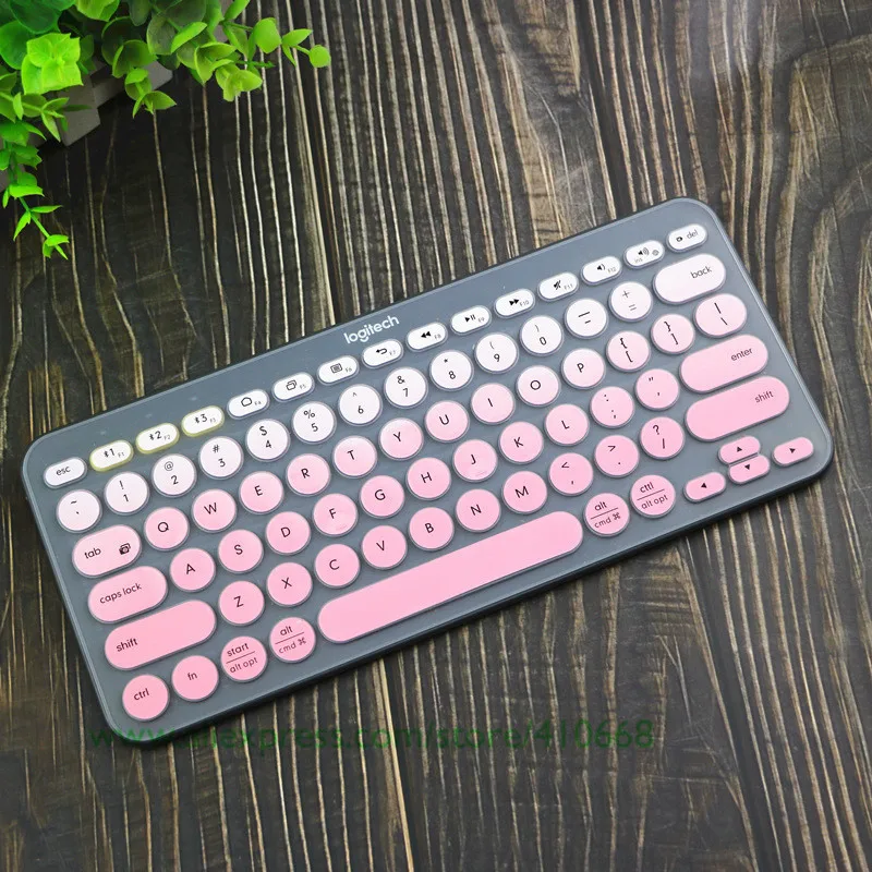 Мягкая силиконовая крышка клавиатуры защитная пленка для logitech K380 K 380 Bluetooth клавиатура мульти-устройство механическая защита кожи
