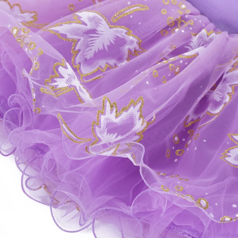 Полиэстеровая нейлоновая кружевная детская юбка-пачка для малышей Пышные юбки