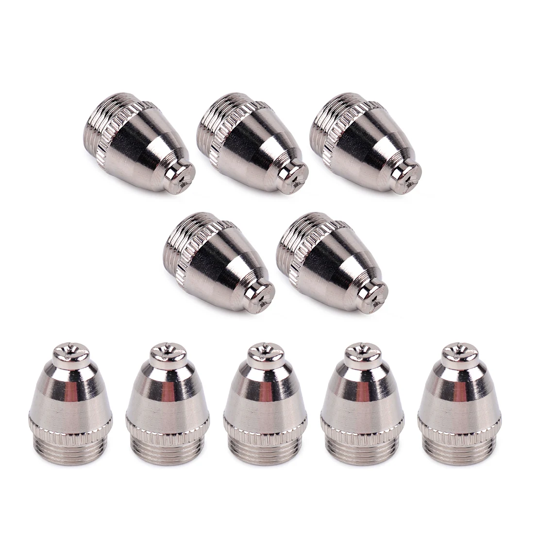 

LETAOSK New 10PCS Plasma Cutting Cutter Torch Tip Nozzles Consumable fit for AG-60 SG-55 WSD-60