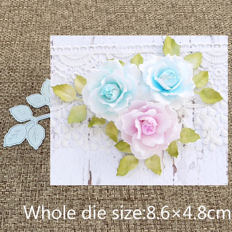 

XLDesign Craft Metal Cutting Dies cut die new leaf leaves decoration Scrapbooking Album Paper Card Craft Embossing Die Cuts
